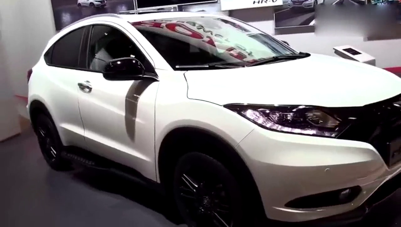 运动感十足！本田HR-V车展内外实拍