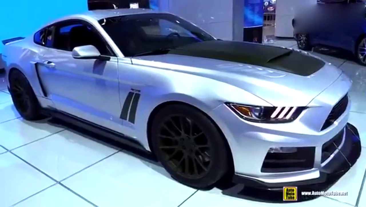 车展实拍 Ford Mustang P51，内饰已经美到窒息