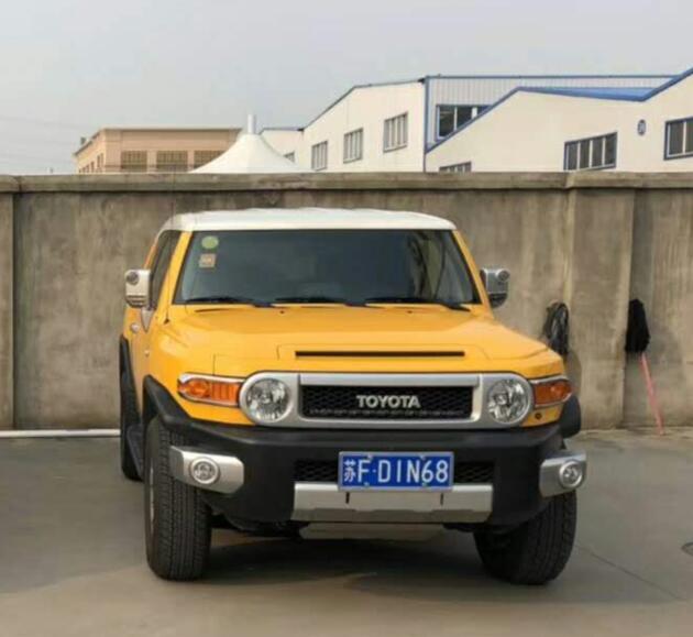 南通通州农村实拍丰田FJ，如今已经是非常小众的车型了！