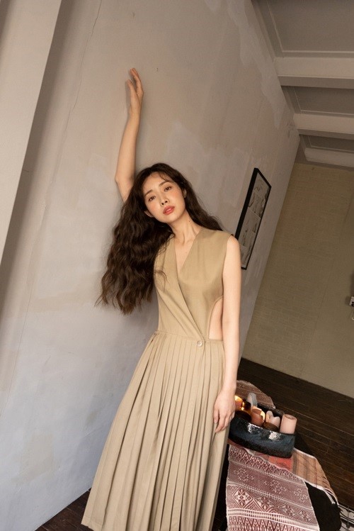 韩国女艺人车贞媛最新时装杂志照曝光