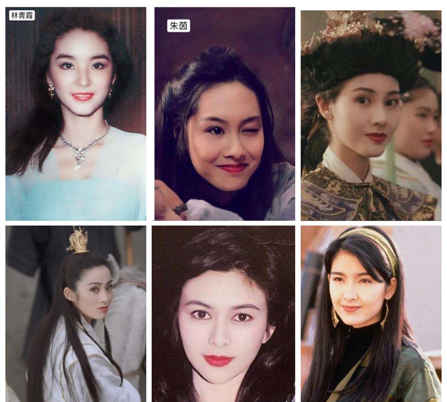54个惊艳时光的80年代女港星|港风造型合集
