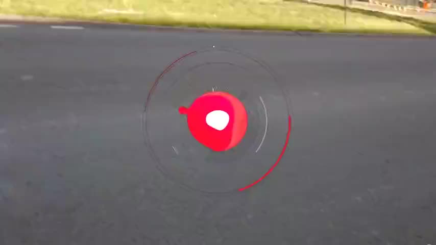 仿真遥控跑车上路烧胎操作