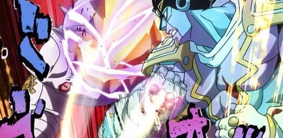 JOJO敢嘲讽白金之星力量弱残血也只要一拳,上班族真的心大