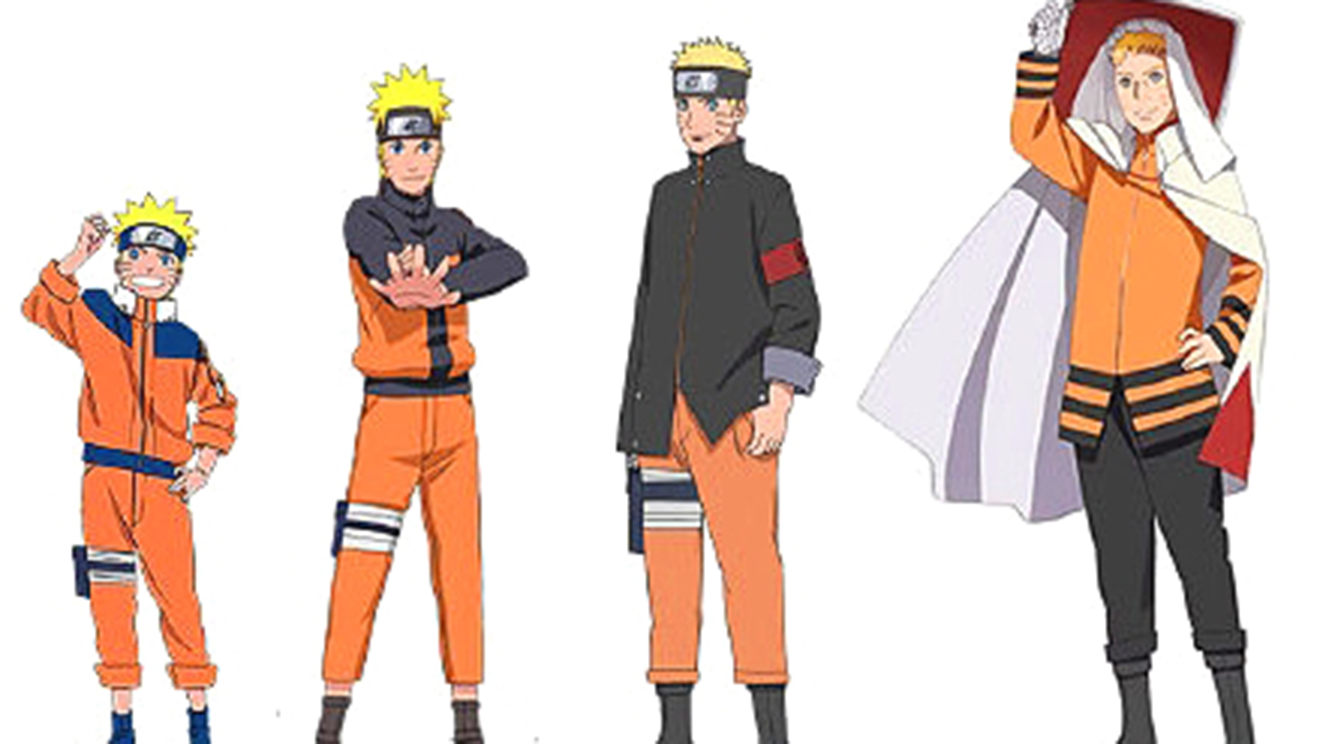 火影与博人传人物对比：谢谢你们和我一起长大，此生无悔入火影