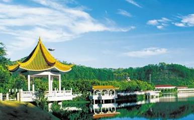 跟着阿星体验客都美景,梅州雁鸣湖风景区,充满灵气的旅游景点.