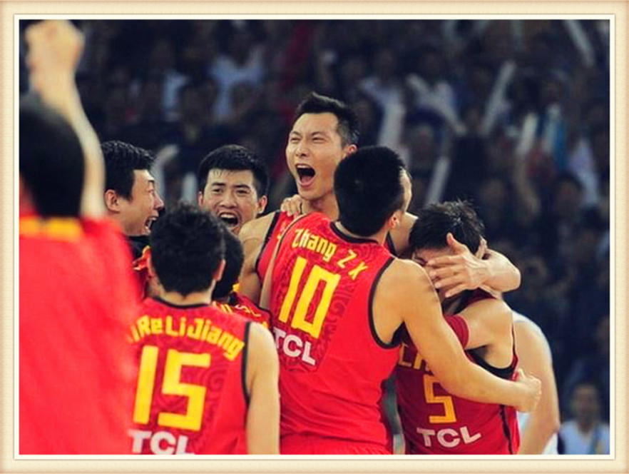 中国男篮 世界排名欲登顶:跟你们讲死死的扣住