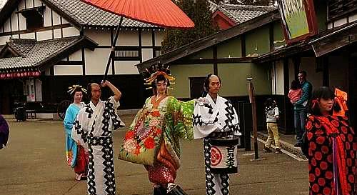 日本花魁貌美如花身上需穿30kg的衣物她们是做啥工作的