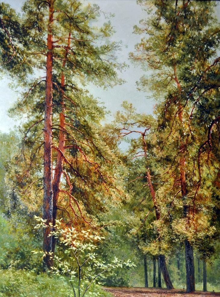 当代俄罗斯画家阿列克谢·阿尼金精美风景油画作品欣赏