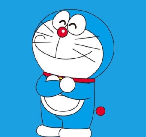 蓝色系哆啦a梦卡通头像