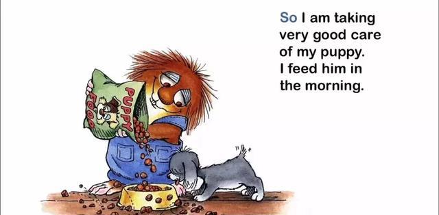 中英文绘本《我和我的小狗》 英文有声绘本《JustMeandMyPuppy》我和我的小狗