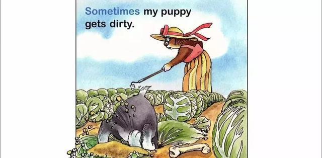 中英文绘本《我和我的小狗》 英文有声绘本《JustMeandMyPuppy》我和我的小狗