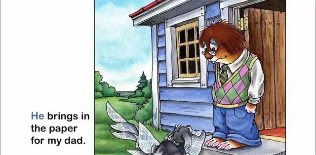 中英文绘本《我和我的小狗》 英文有声绘本《JustMeandMyPuppy》我和我的小狗