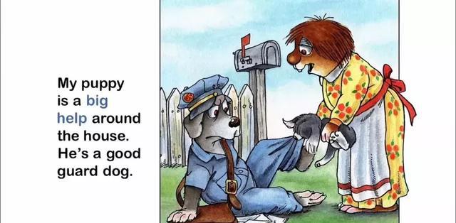 中英文绘本《我和我的小狗》 英文有声绘本《JustMeandMyPuppy》我和我的小狗