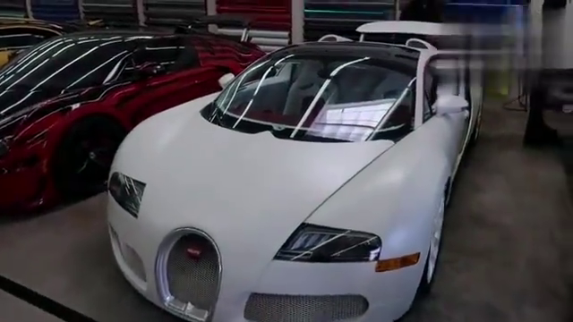 车展拍到全球仅一辆的布加迪Vision