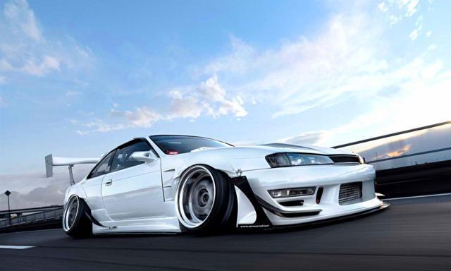 大河原诚司改装的巨大尾翼日产车来了