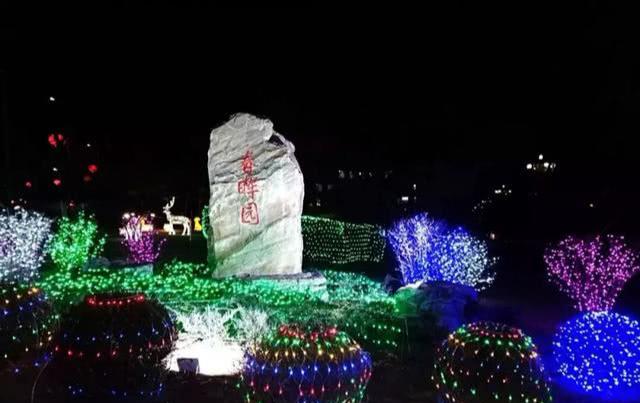 葫芦岛城市夜晚美了，年味越来越近了