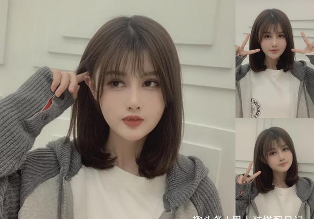 大脸的女生剪什么刘海好看?剪对这个"刘海"发型很瘦脸