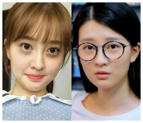 这些女明星真是太难了，明明是90斤的身材，却长了看似120斤的脸