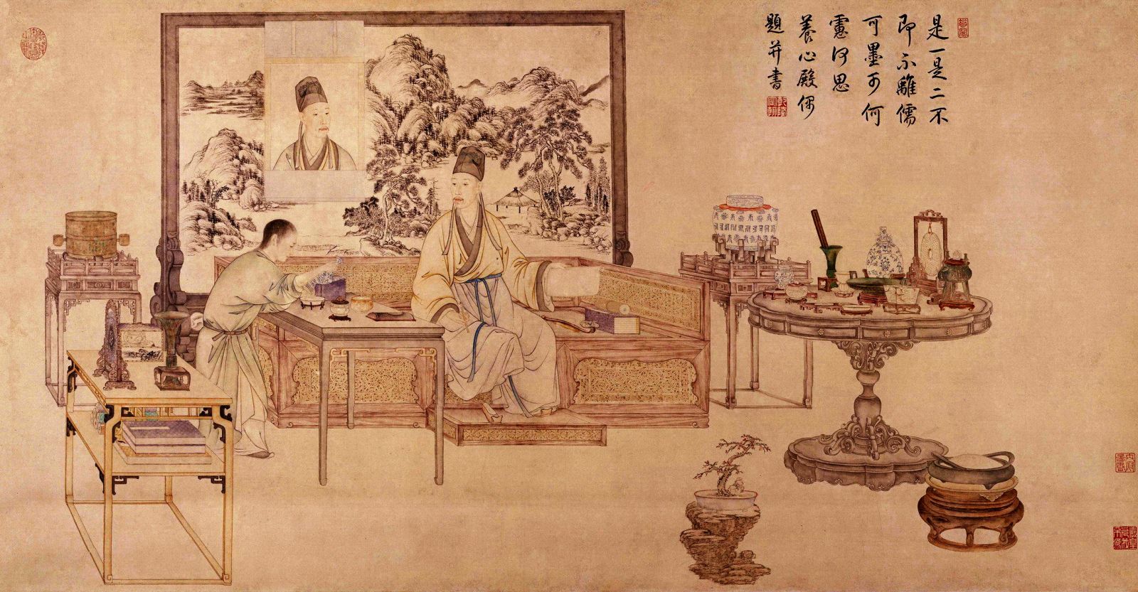 中国工芸品 竹絲画簾 40×100cm www.krzysztofbialy.com