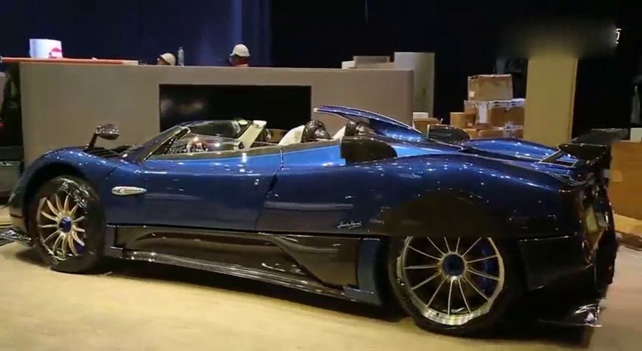 全球只有三辆的超级跑车，帕加尼 Zonda，绝对的艺术品！