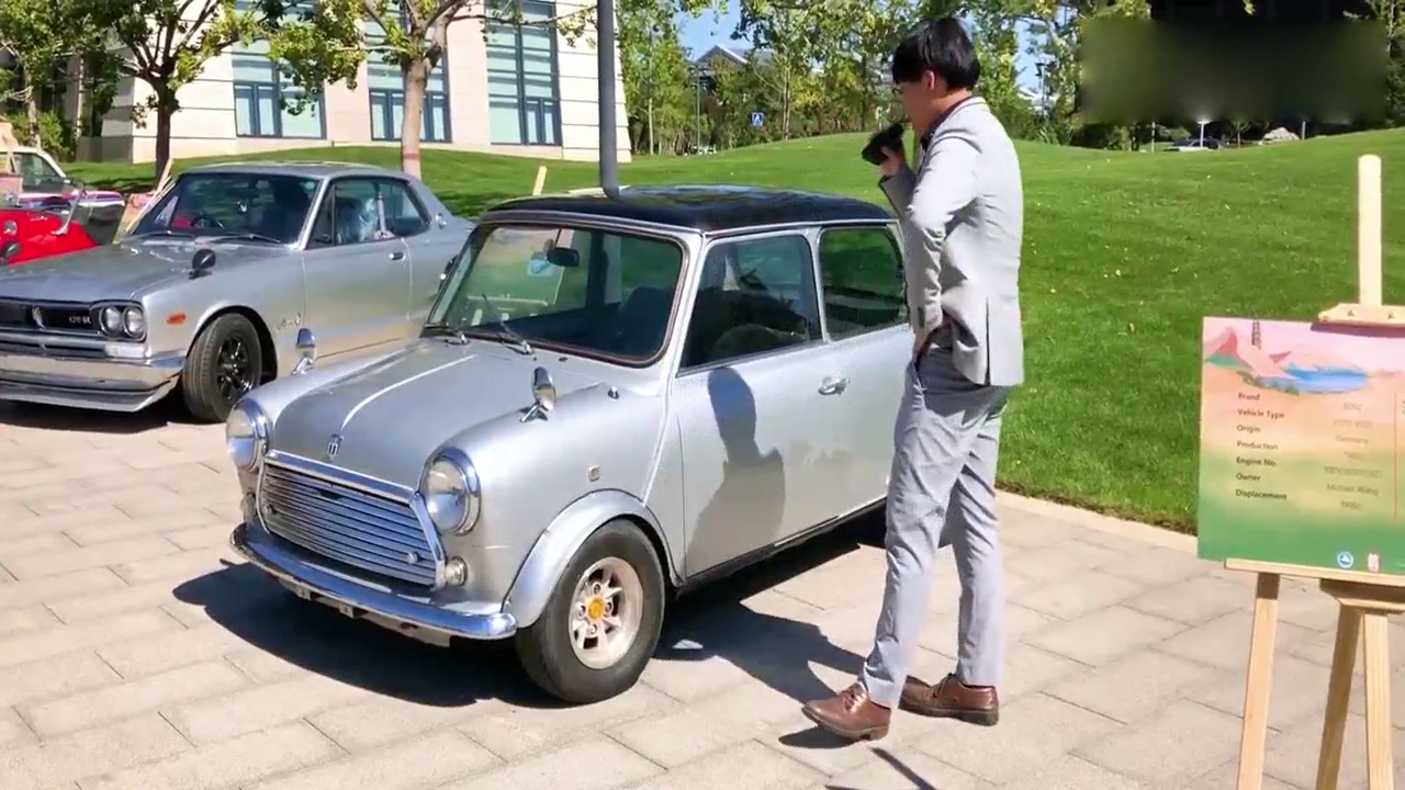 经典车mini 憨豆先生的座驾！