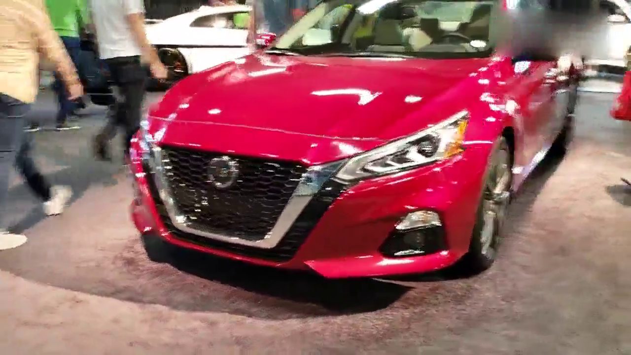 实车真的太美了！2019 日产 Altima车展实拍