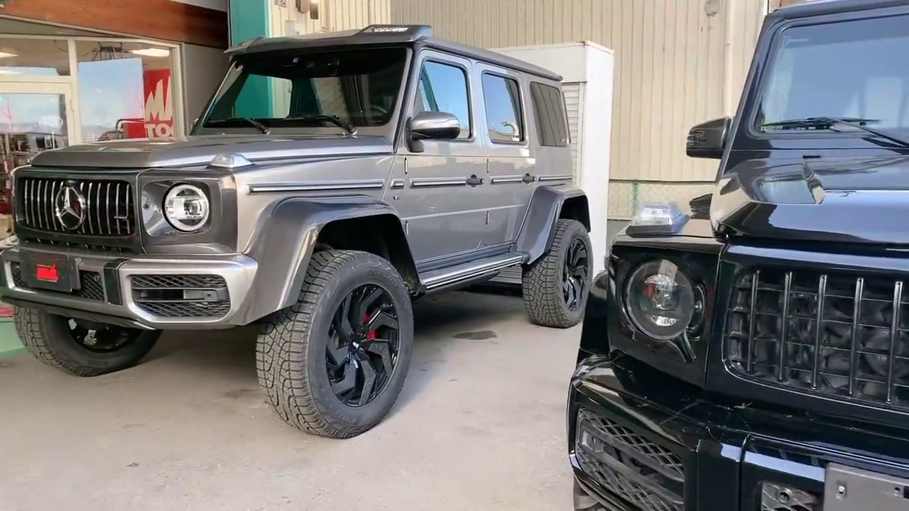 外国的改装车大展，这大G改的你还喜欢吗？