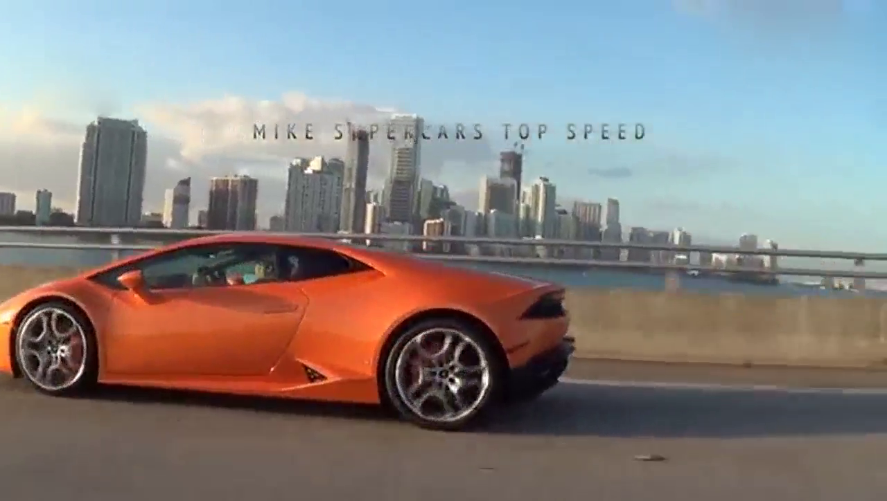 超级跑车兰博基尼固然身价让人侧目，但绝不及这一身的原谅色吸睛