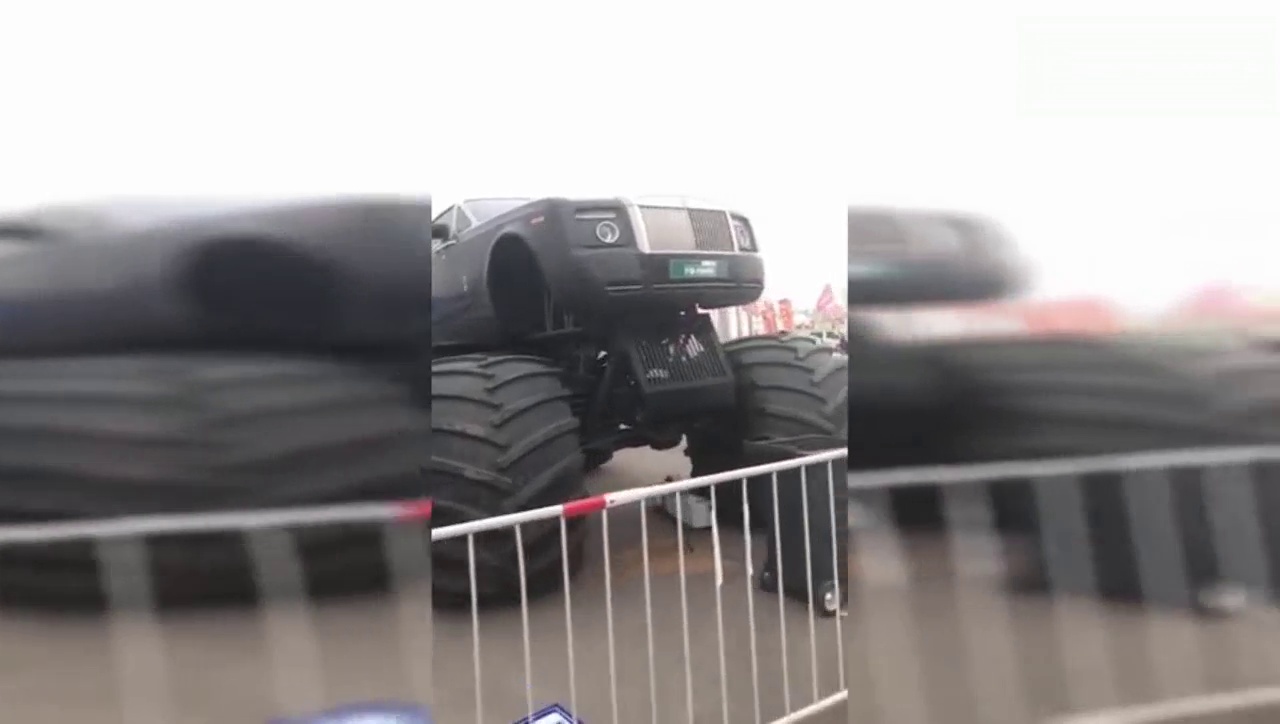 劳斯莱斯被改造成霸气越野，老板却看好西湖边的布加迪跑车