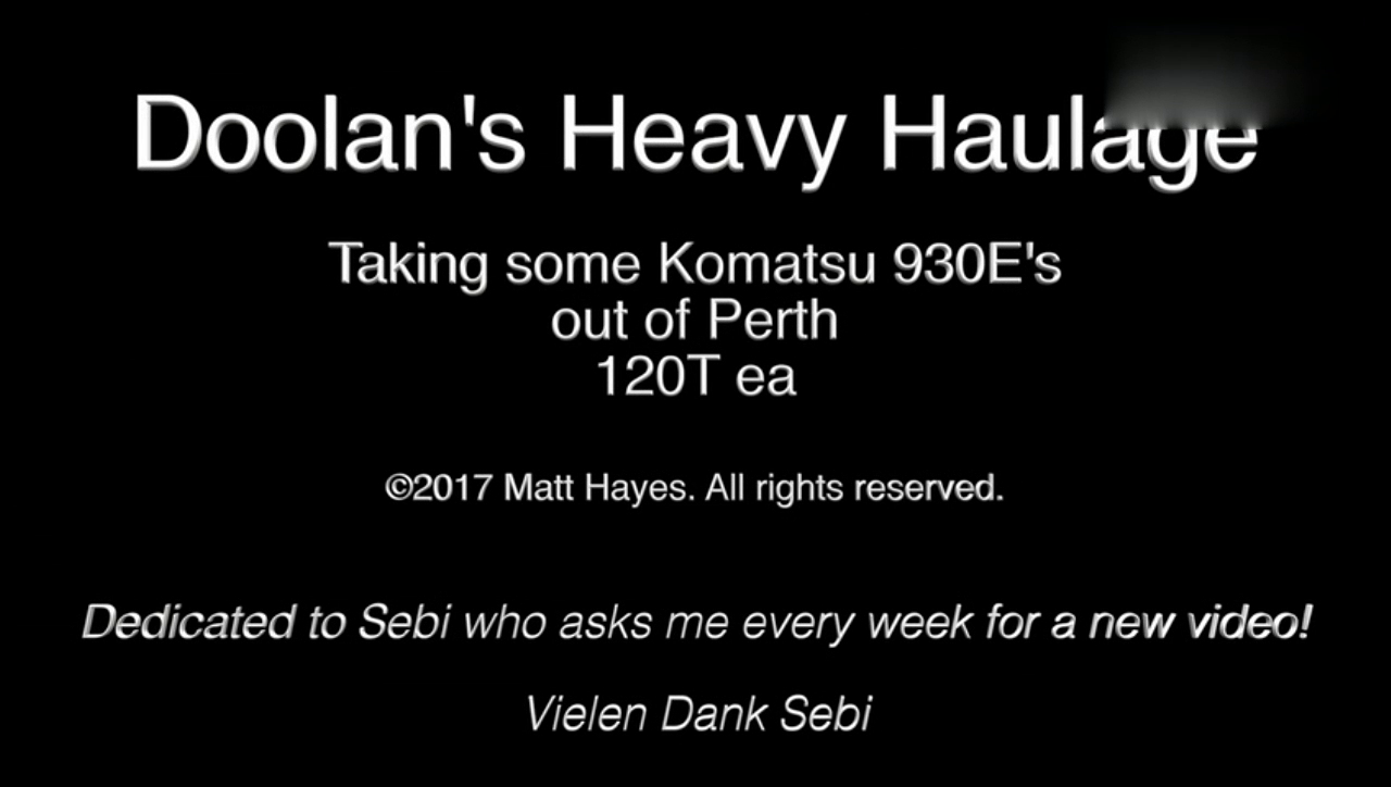 国外卡车司机重运输120t矿卡，保姆车开道，酷毙了