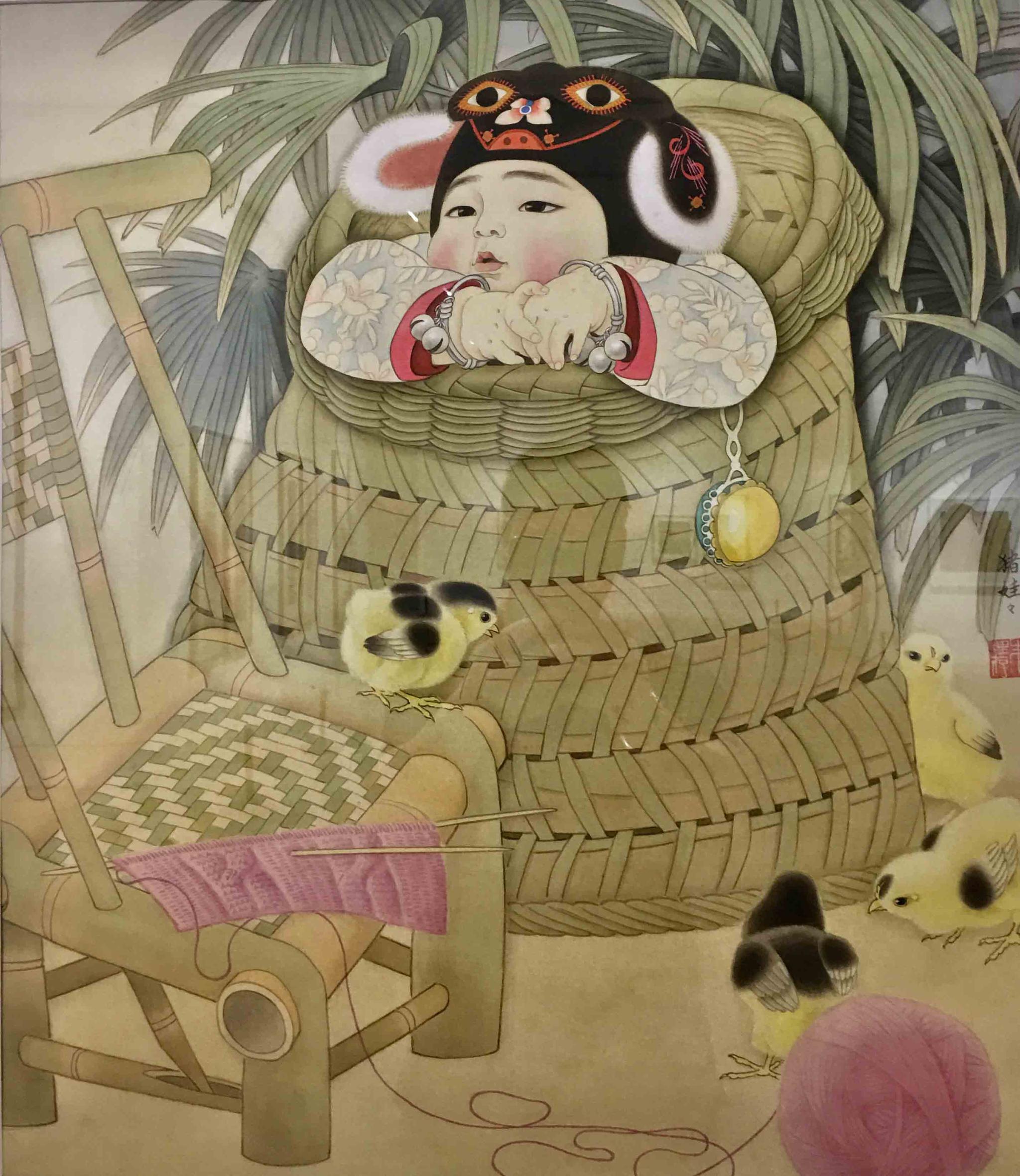 时代图标精微广大中国当代名家工笔画精品展湖北省美术馆