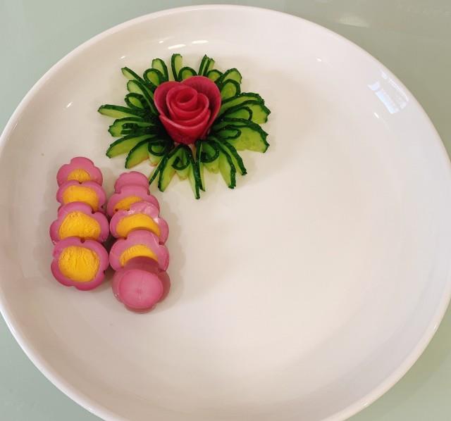 黄瓜摆盘,给餐盘来点小情调