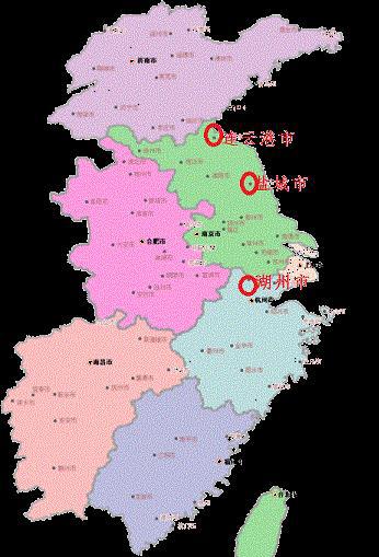 浙江湖州、江苏盐城和连云港,三城市相比谁更