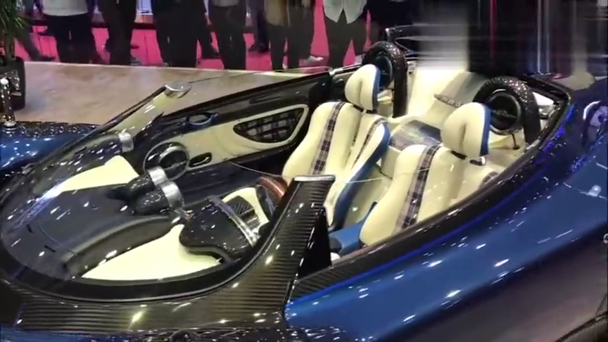 比布加迪还罕见的跑车，看后轮的设计，就知道有多特别！