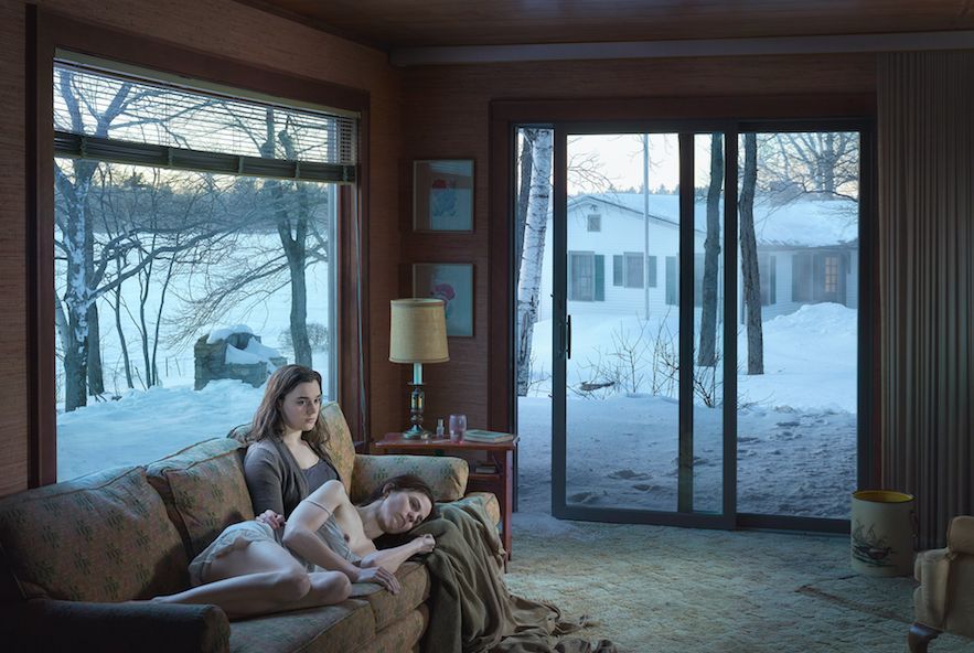 爱德华·霍普式的孤独,摄影师gregory crewdson