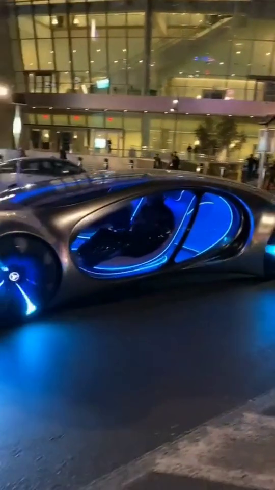 最新的奔驰概念车“阿凡达”，无人驾驶太酷炫