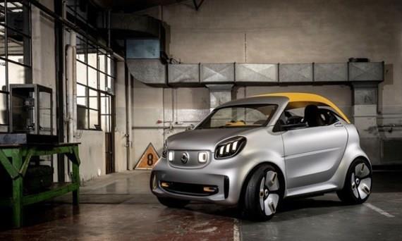 smart概念车forease+官图发布日内瓦亮相