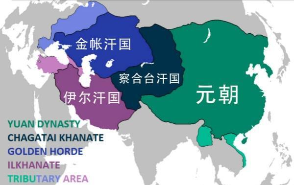 蒙古人建立的四大汗国哪个实力最强?他们