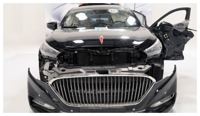 拆开一辆红旗H5，看到防撞梁，车友：为啥国产总是被骂？