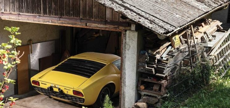 预估价900万元 谷仓发现兰博基尼稀有车