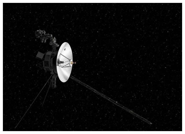 旅行者2号探测器穿越太阳系的画面.来源:美国国家航空航天局