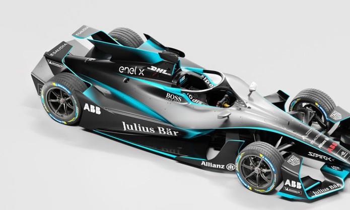 Formula E Gen2 EVO赛车官图 多项新设计