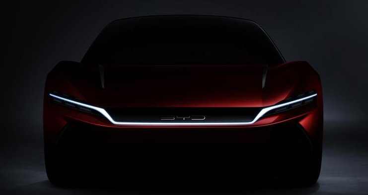 【比亚迪要搞跑车了吗？比亚迪汉预告图发布！】