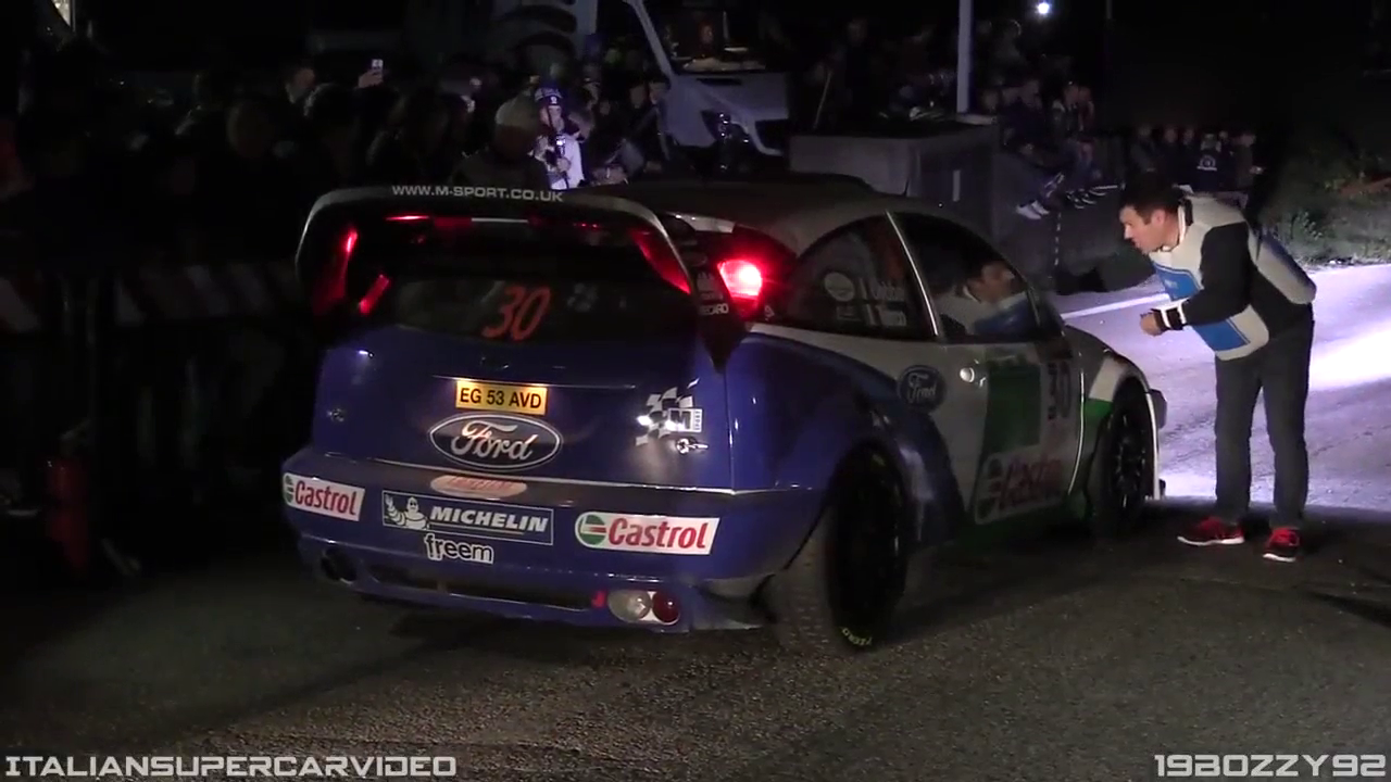 性能猛兽 福克斯RS WRC赛车爆猛加速