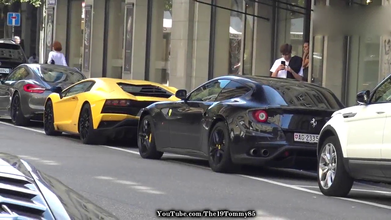 站在苏黎世街头，你会发现仿佛进入移动豪华车展了！