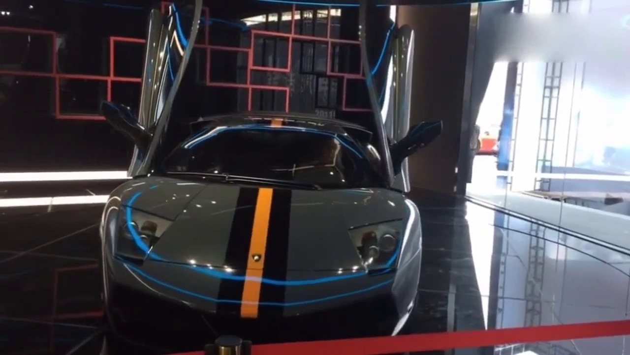 稀有的兰博基尼跑车