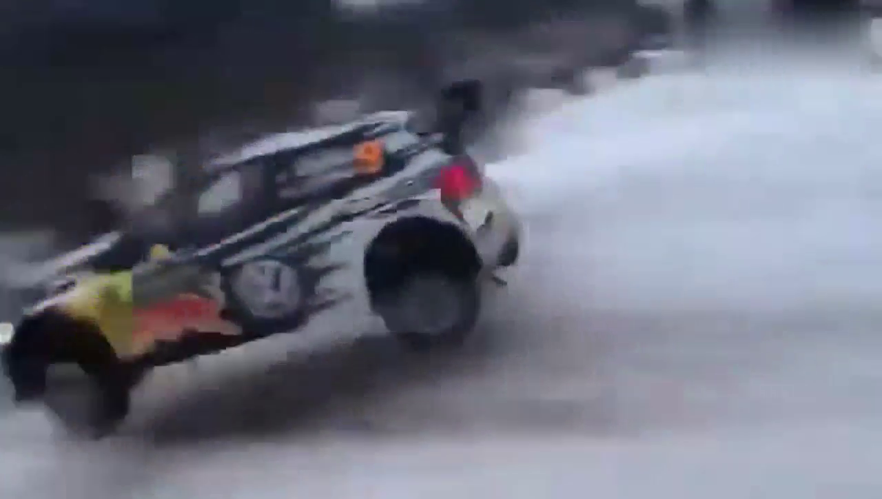 技术了不得 POLO R WRC赛车帅气过弯