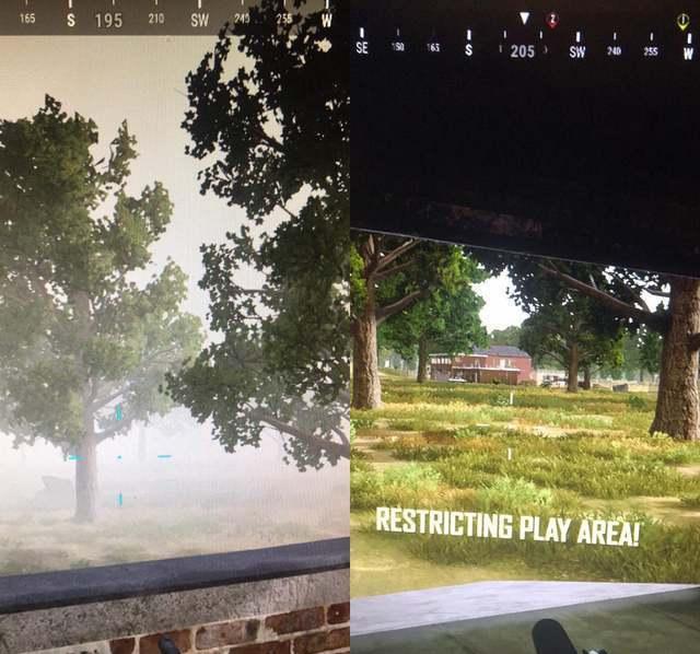 Pubg游戏新bug吐槽 同一时间同一地点天气却不同