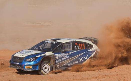 斯巴鲁赛车张扬的个性，拥有强劲的赛车外观，动感潮流