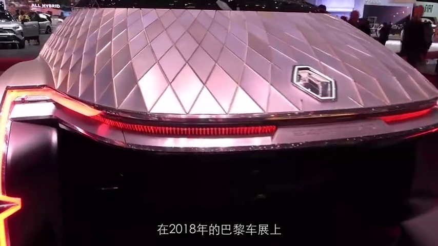 展望未来出行方式充满科技感的雷诺EZ概念车